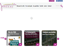 Tablet Screenshot of jargeau.fr